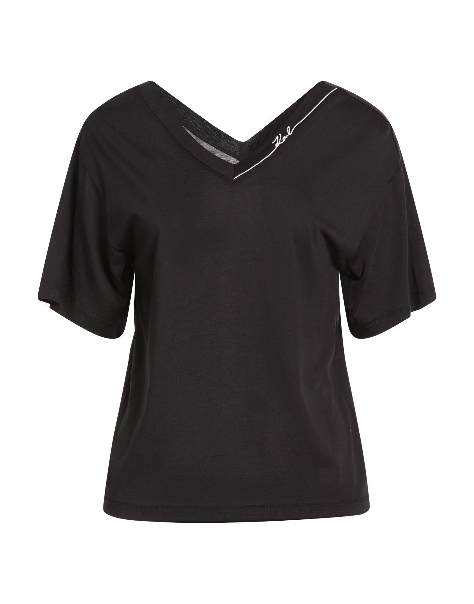 KARL LAGERFELD T-shirts Damen Schwarz von KARL LAGERFELD