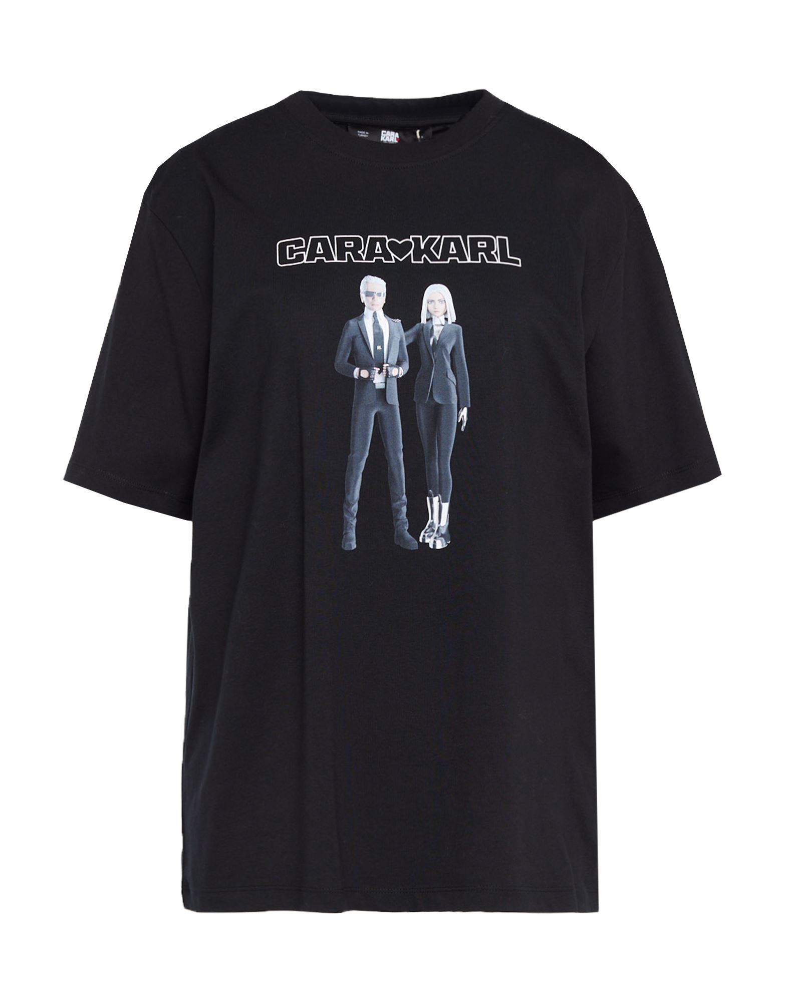 KARL LAGERFELD T-shirts Damen Schwarz KARL LAGERFELD T-shirts Damen Schwarz von KARL LAGERFELD