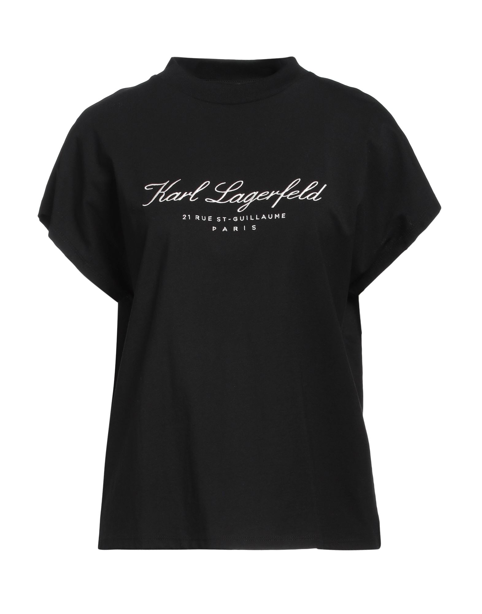 KARL LAGERFELD T-shirts Damen Schwarz KARL LAGERFELD T-shirts Damen Schwarz von KARL LAGERFELD