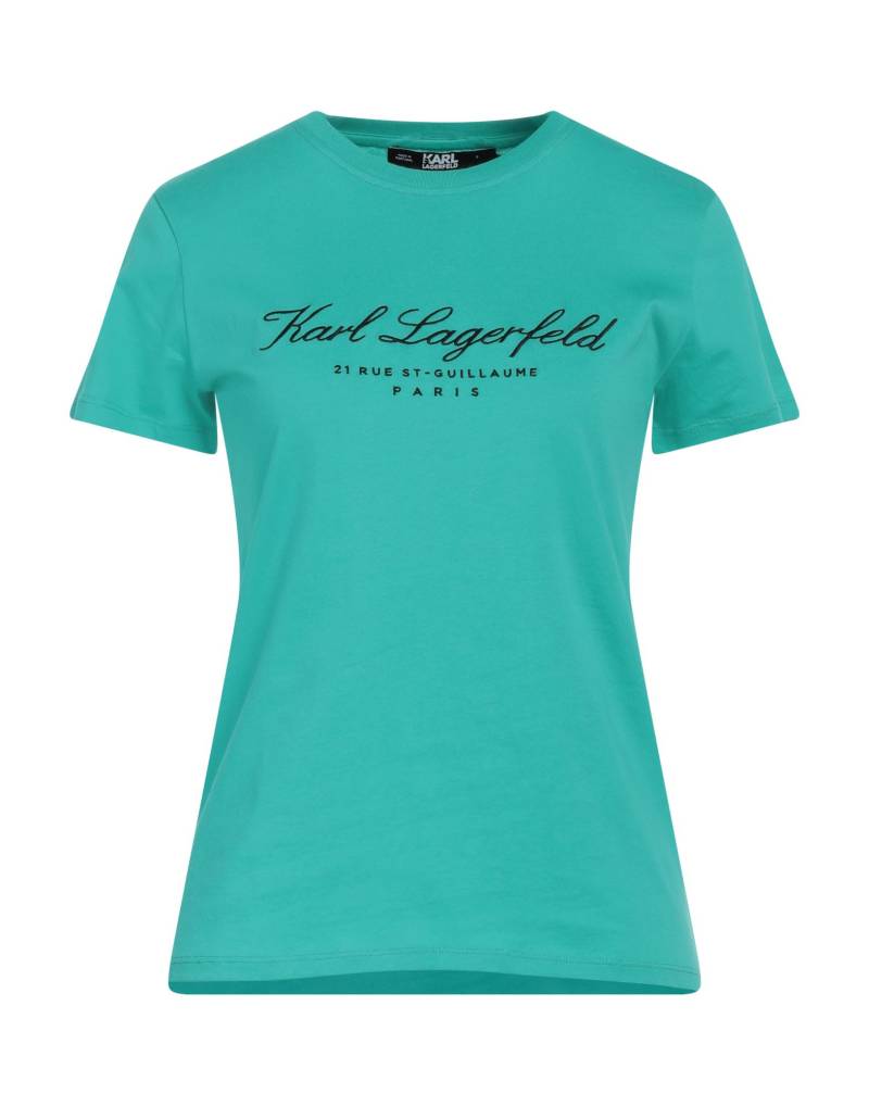 KARL LAGERFELD T-shirts Damen Tūrkis von KARL LAGERFELD
