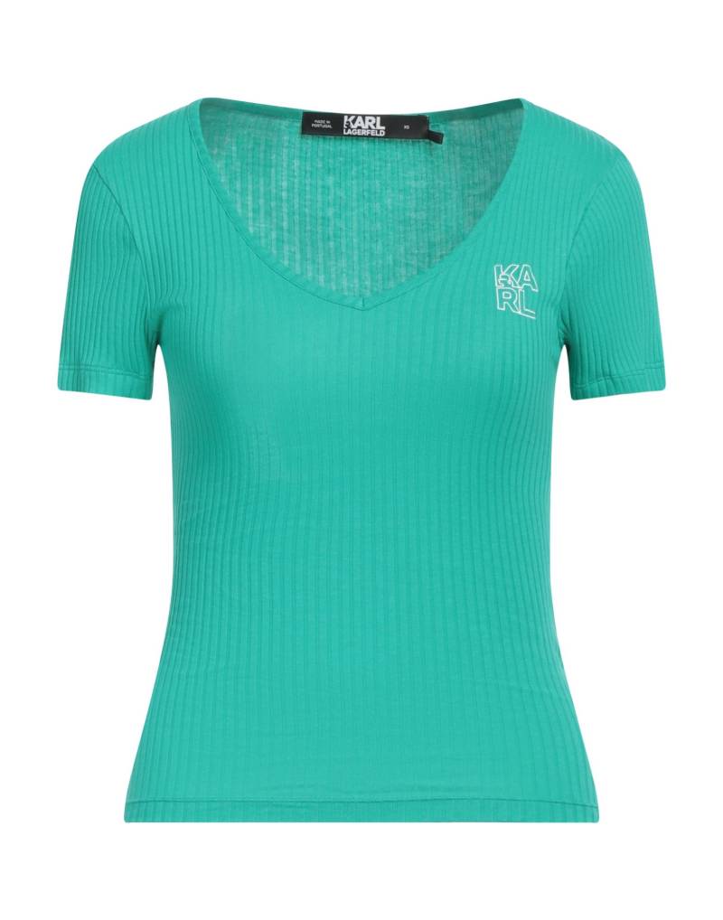KARL LAGERFELD T-shirts Damen Smaragdgrün von KARL LAGERFELD