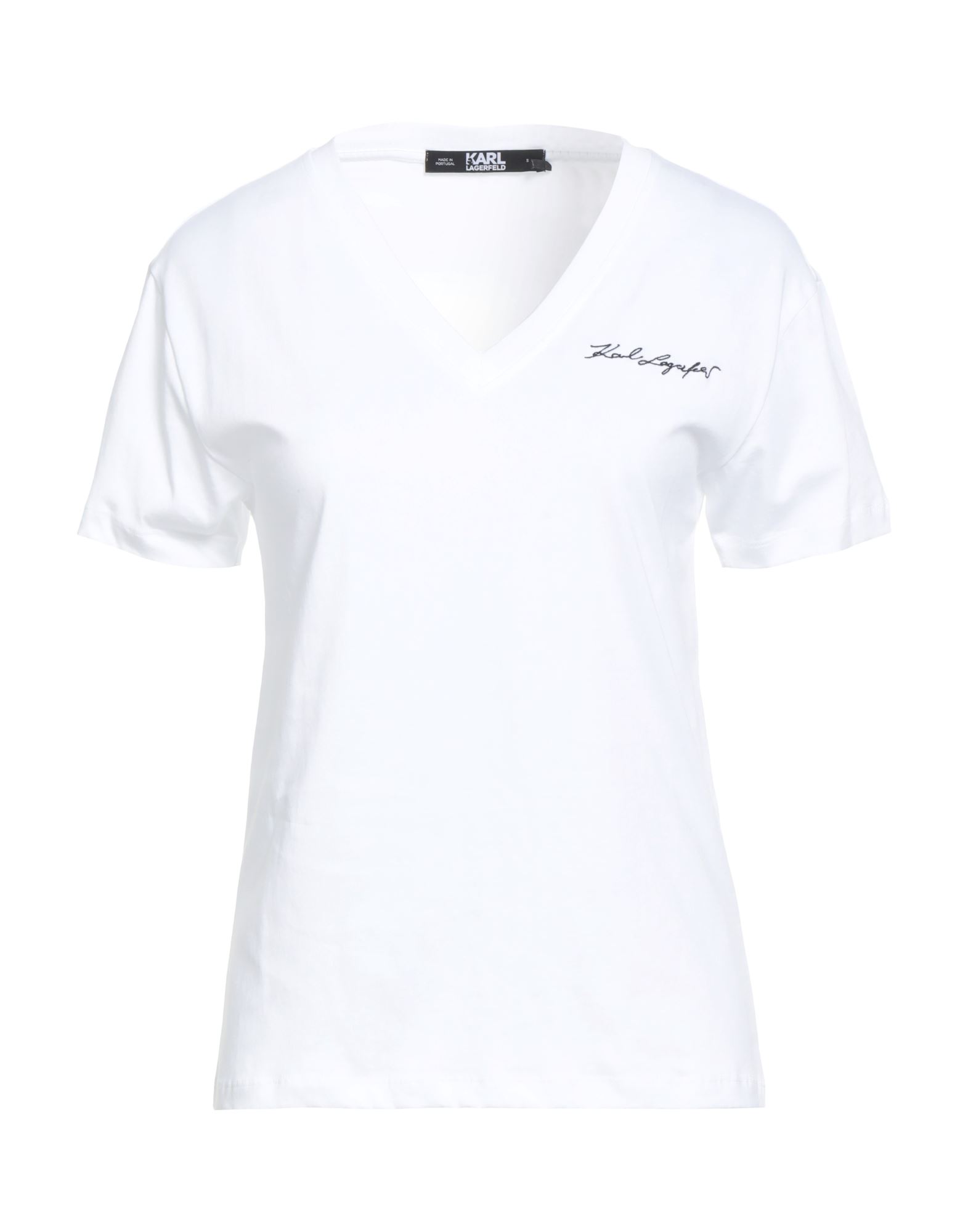KARL LAGERFELD T-shirts Damen Weiß KARL LAGERFELD T-shirts Damen Weiß von KARL LAGERFELD
