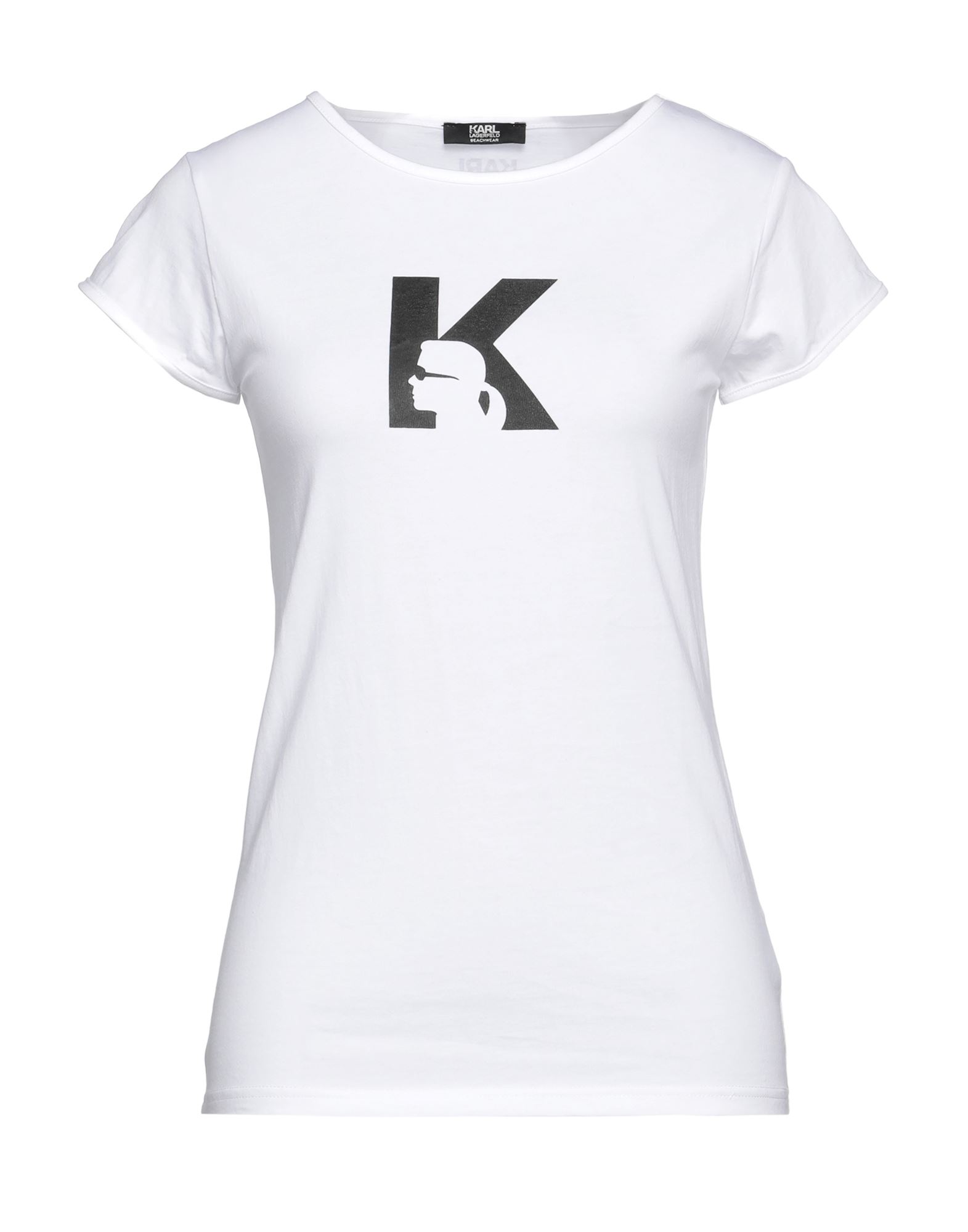KARL LAGERFELD T-shirts Damen Weiß KARL LAGERFELD T-shirts Damen Weiß von KARL LAGERFELD