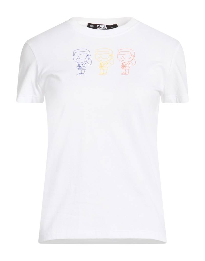 KARL LAGERFELD T-shirts Damen Weiß von KARL LAGERFELD