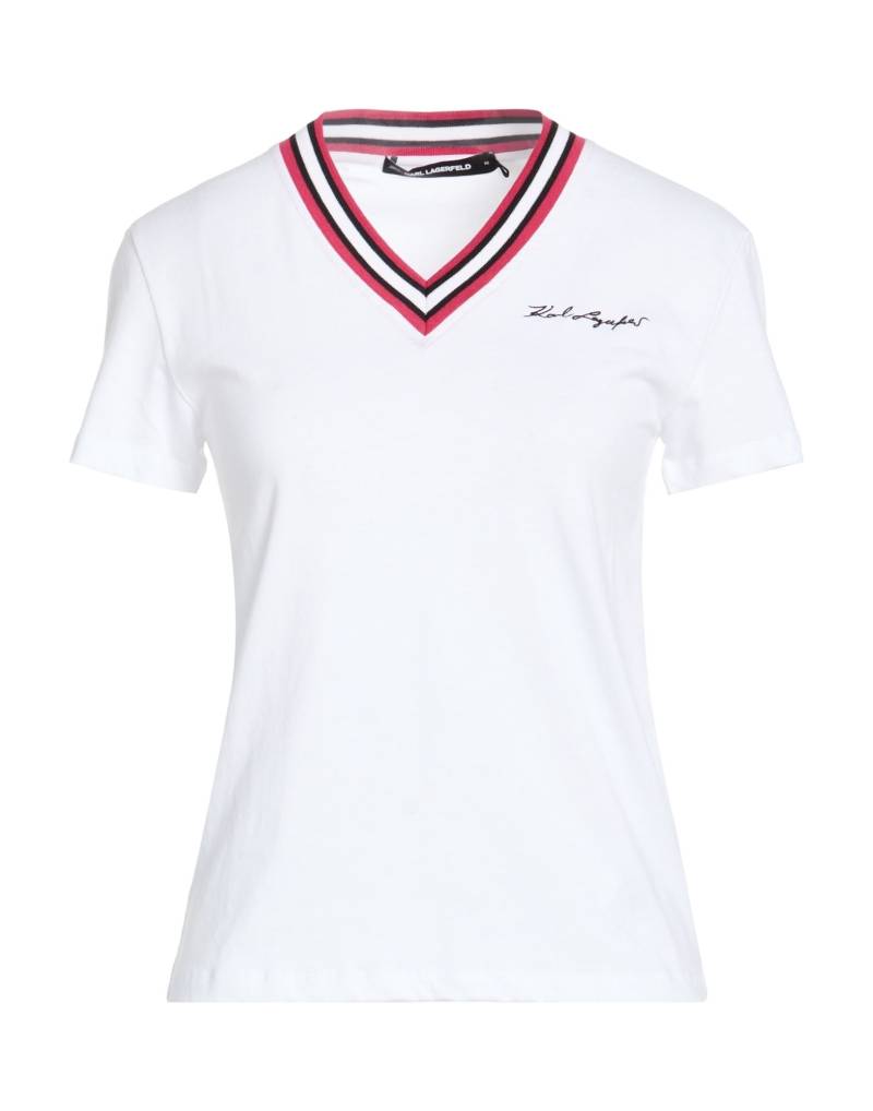 KARL LAGERFELD T-shirts Damen Weiß von KARL LAGERFELD