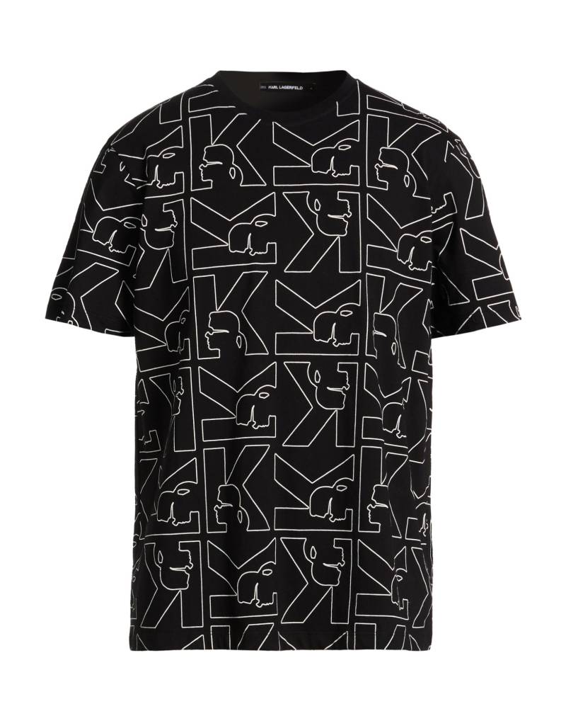 KARL LAGERFELD T-shirts Herren Schwarz von KARL LAGERFELD