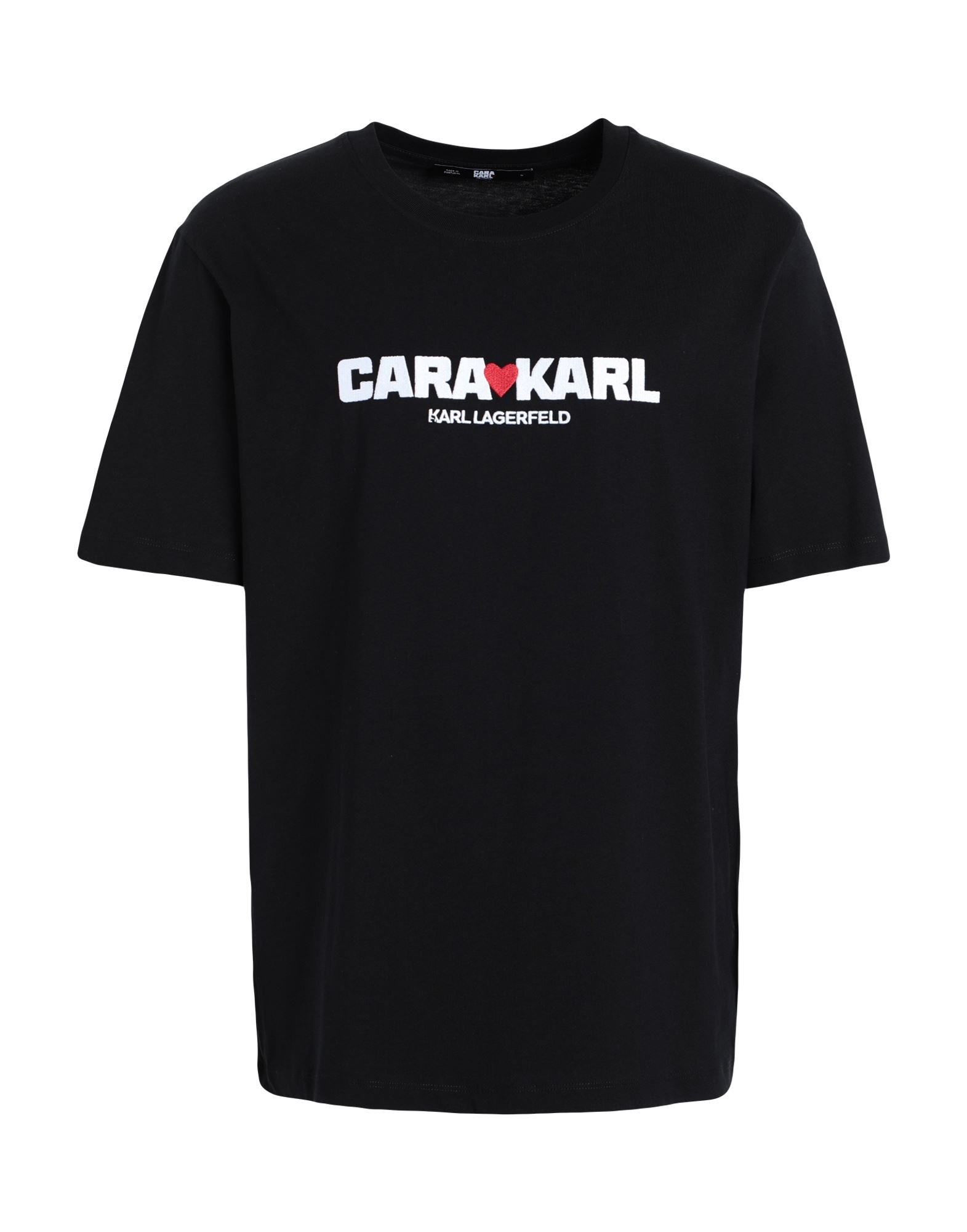 KARL LAGERFELD T-shirts Unisex Schwarz von KARL LAGERFELD