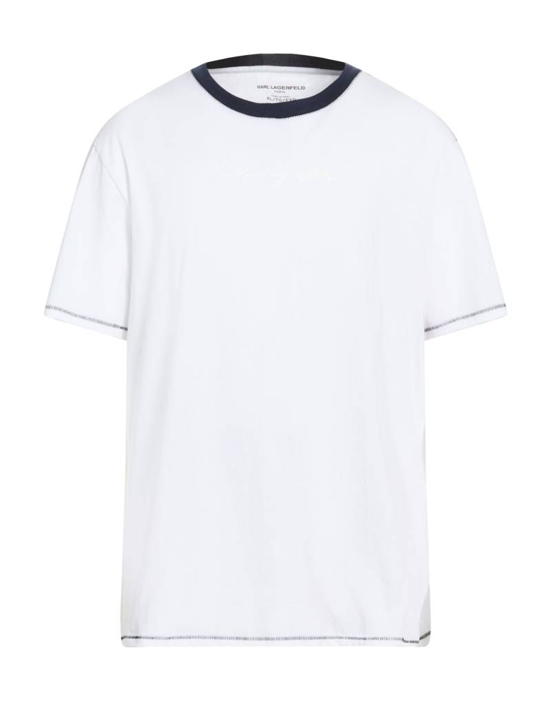 KARL LAGERFELD T-shirts Herren Weiß von KARL LAGERFELD