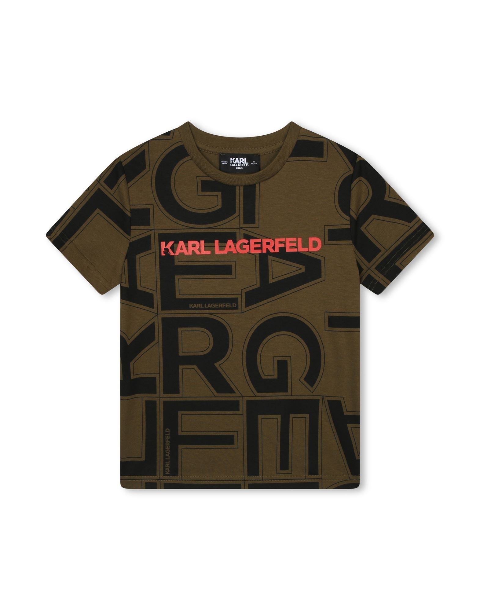 KARL LAGERFELD T-shirts Kinder Militärgrün von KARL LAGERFELD