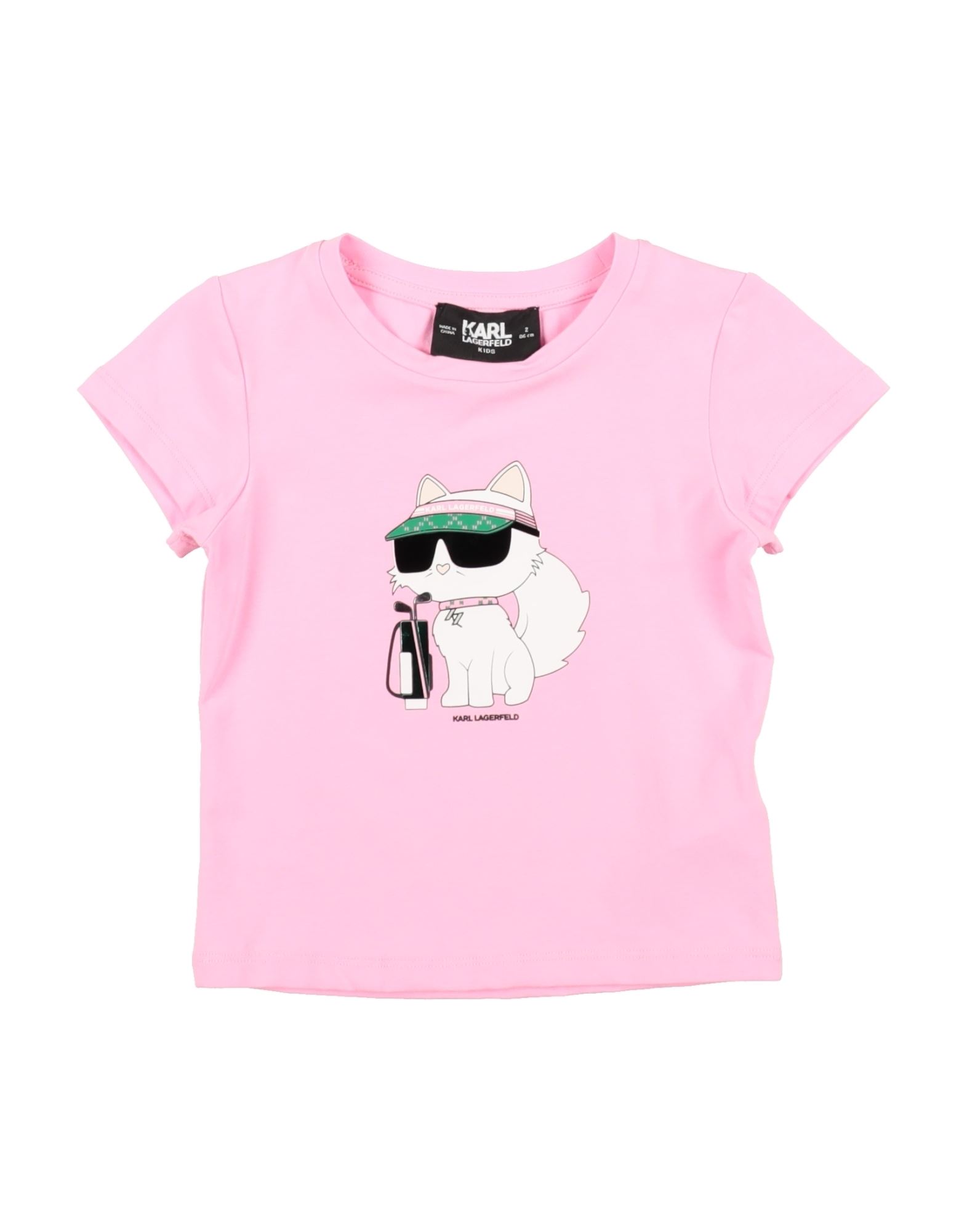 KARL LAGERFELD T-shirts Kinder Rosa von KARL LAGERFELD