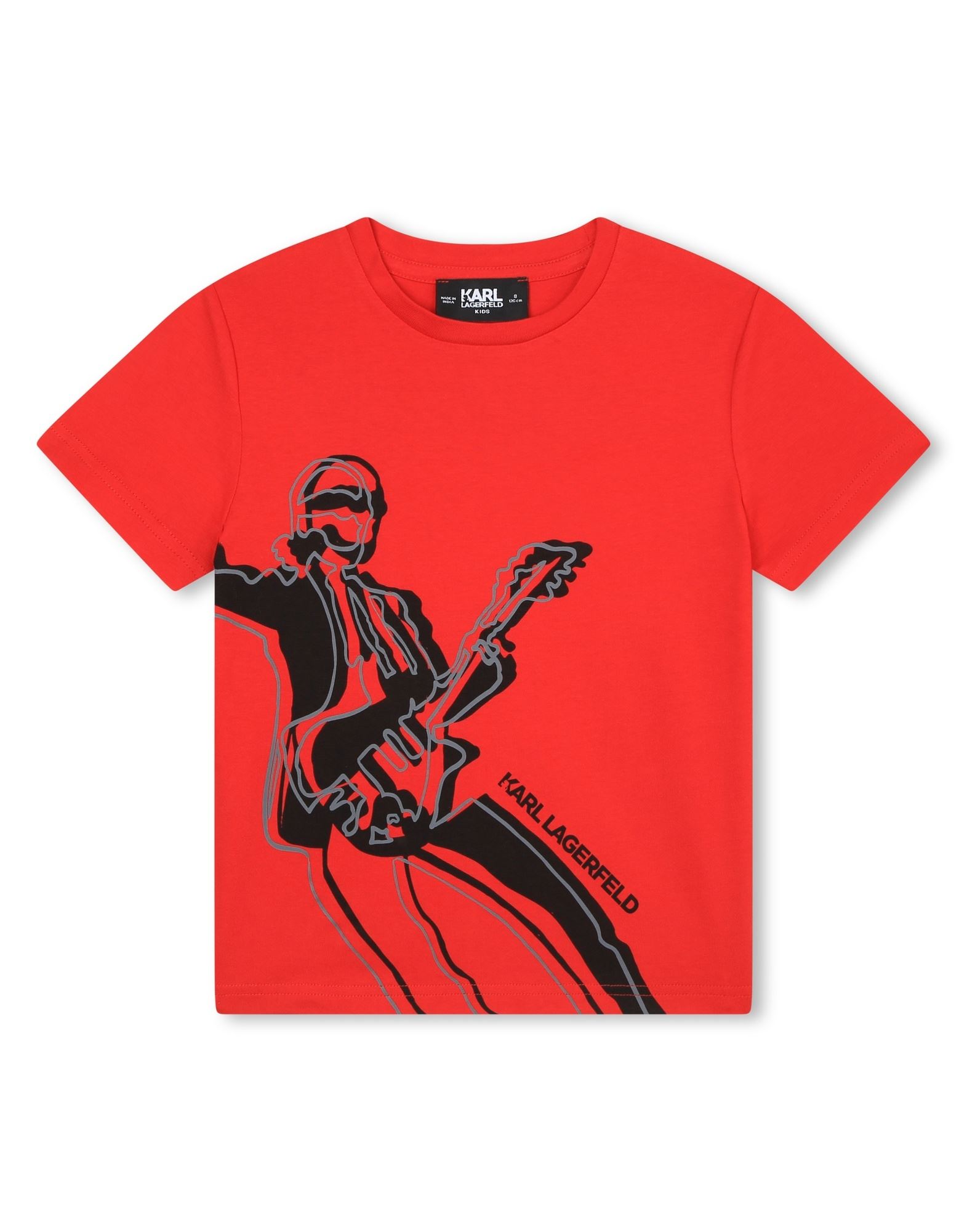 KARL LAGERFELD T-shirts Kinder Rot von KARL LAGERFELD