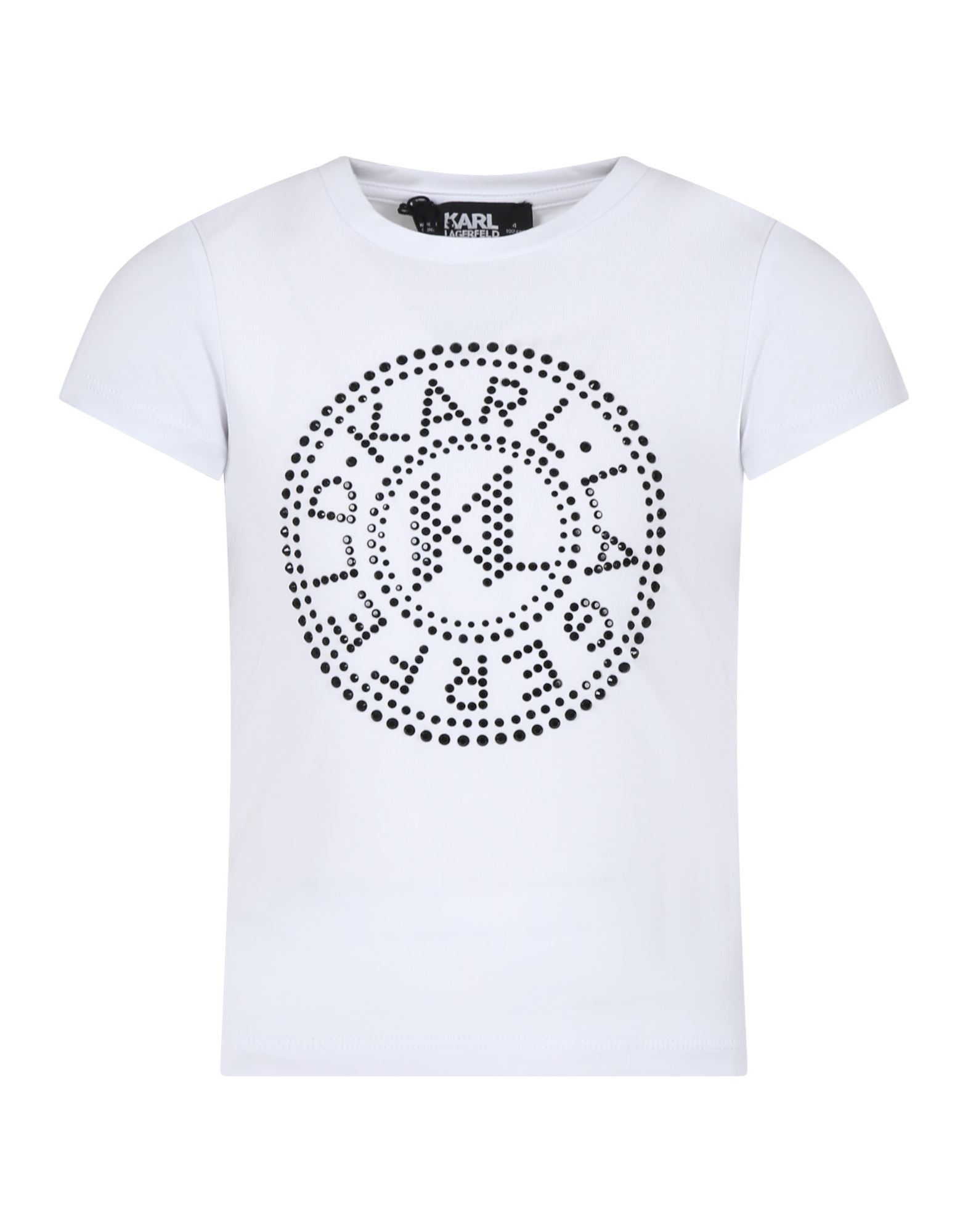 KARL LAGERFELD T-shirts Kinder Schwarz von KARL LAGERFELD