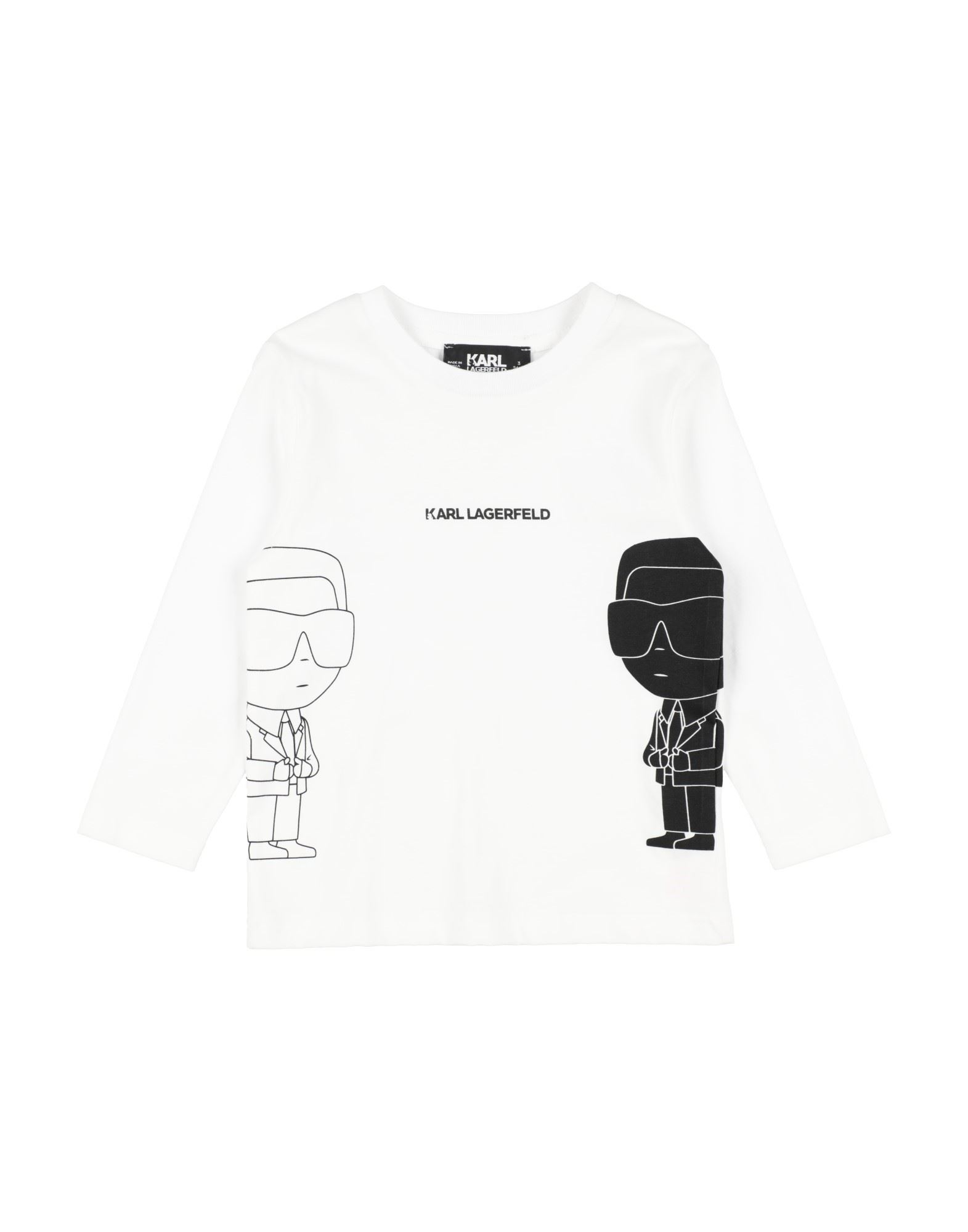 KARL LAGERFELD T-shirts Kinder Weiß von KARL LAGERFELD