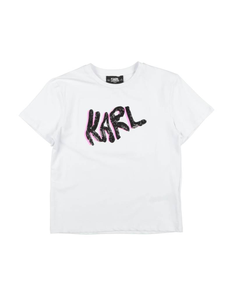 KARL LAGERFELD T-shirts Kinder Weiß von KARL LAGERFELD