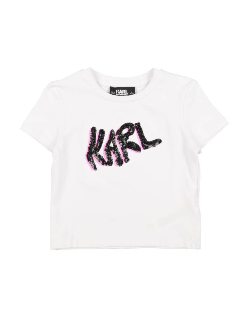 KARL LAGERFELD T-shirts Kinder Weiß von KARL LAGERFELD