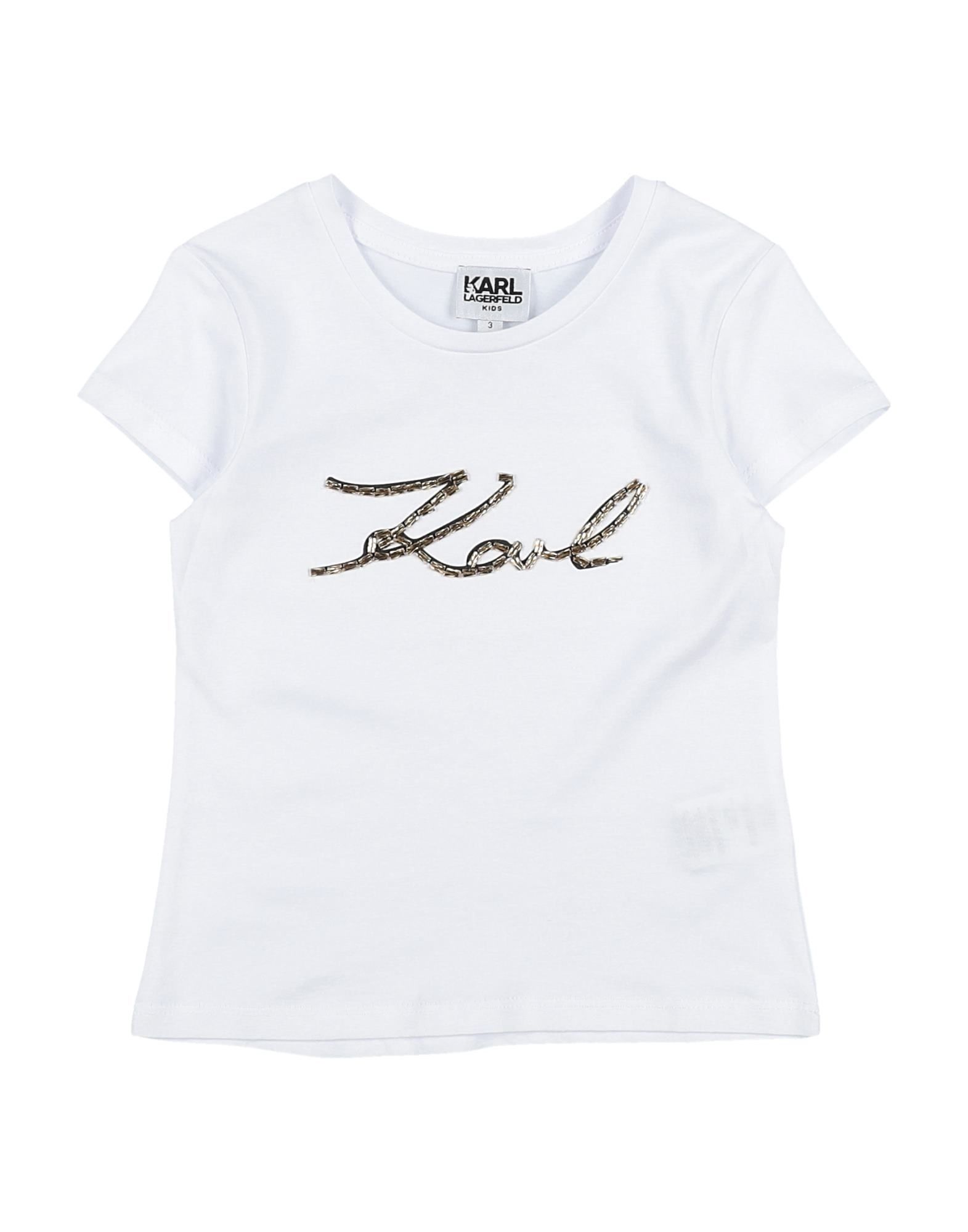 KARL LAGERFELD T-shirts Kinder Weiß von KARL LAGERFELD