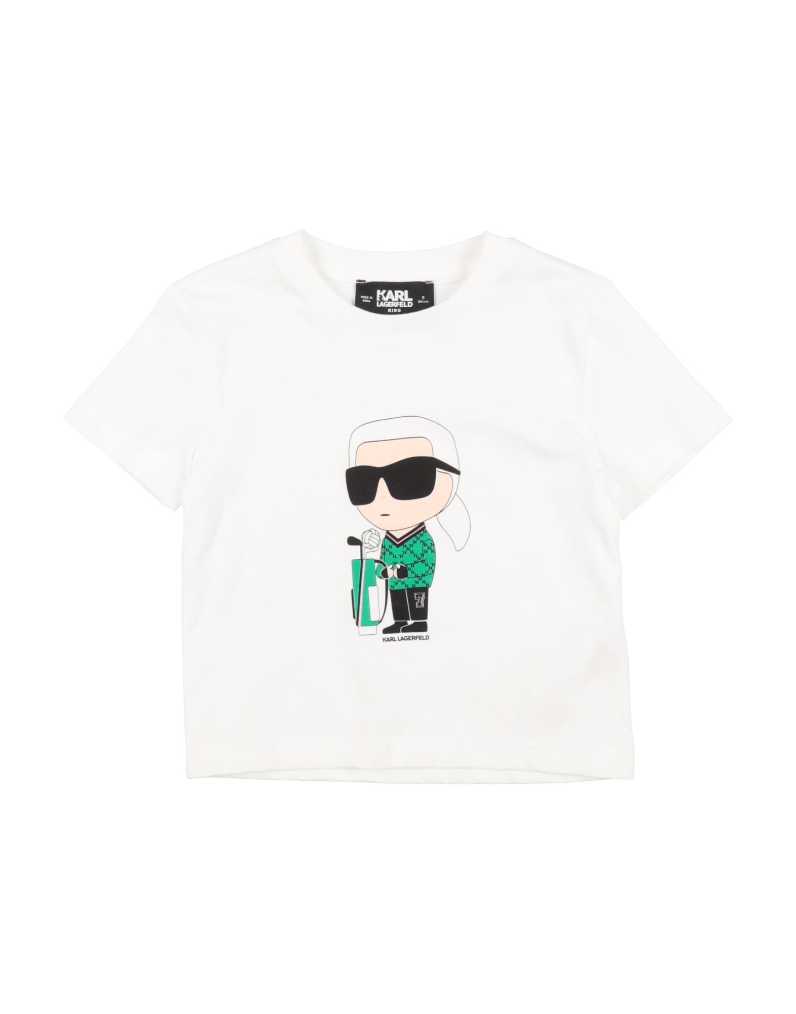 KARL LAGERFELD T-shirts Kinder Weiß von KARL LAGERFELD