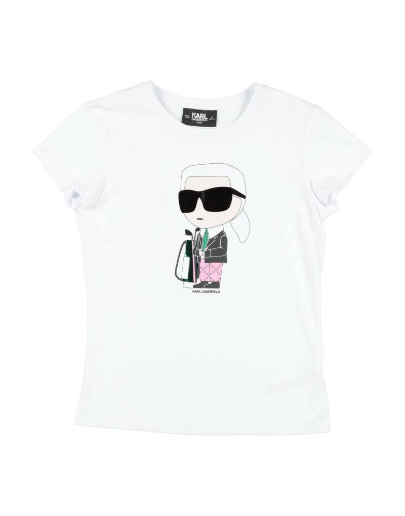 KARL LAGERFELD T-shirts Kinder Weiß von KARL LAGERFELD