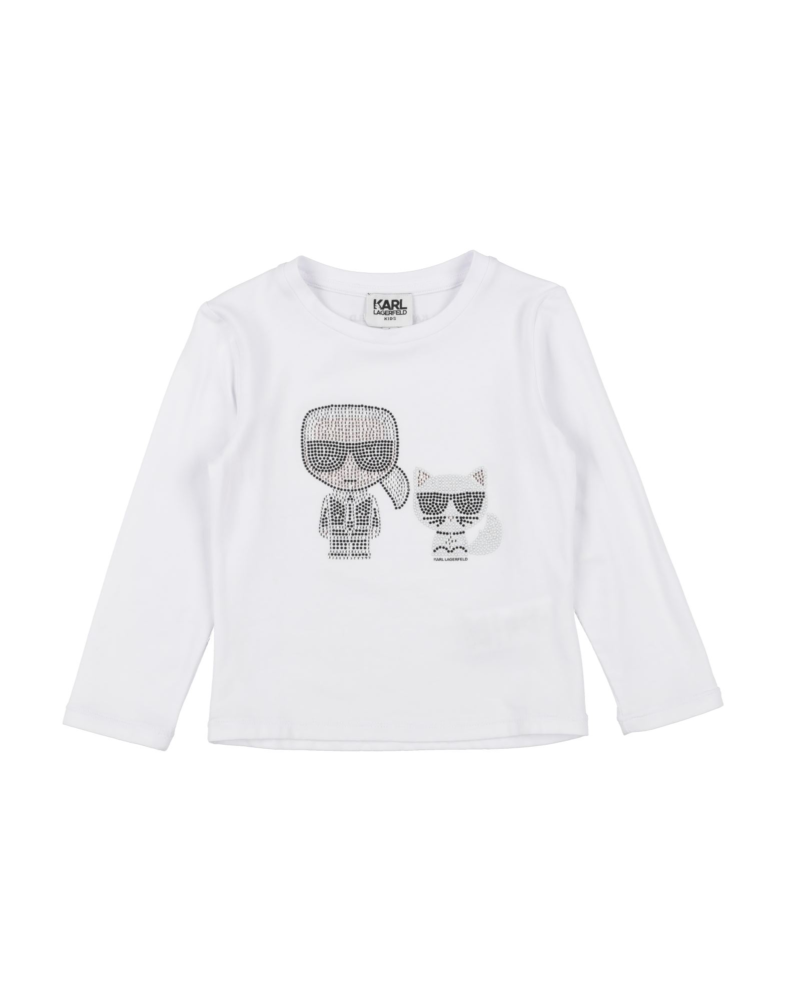 KARL LAGERFELD T-shirts Kinder Weiß von KARL LAGERFELD