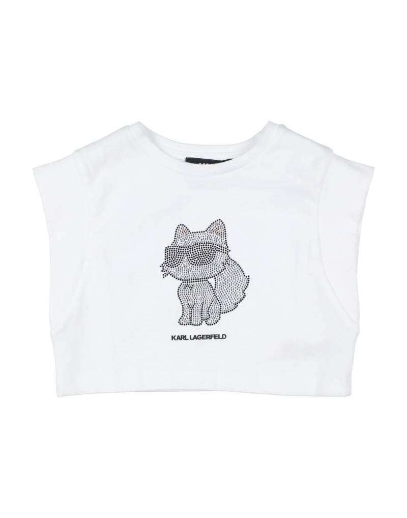 KARL LAGERFELD T-shirts Kinder Weiß von KARL LAGERFELD