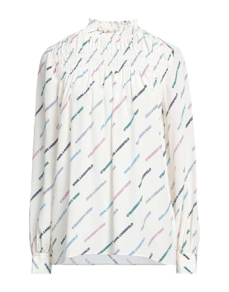 KARL LAGERFELD Top Damen Elfenbein von KARL LAGERFELD