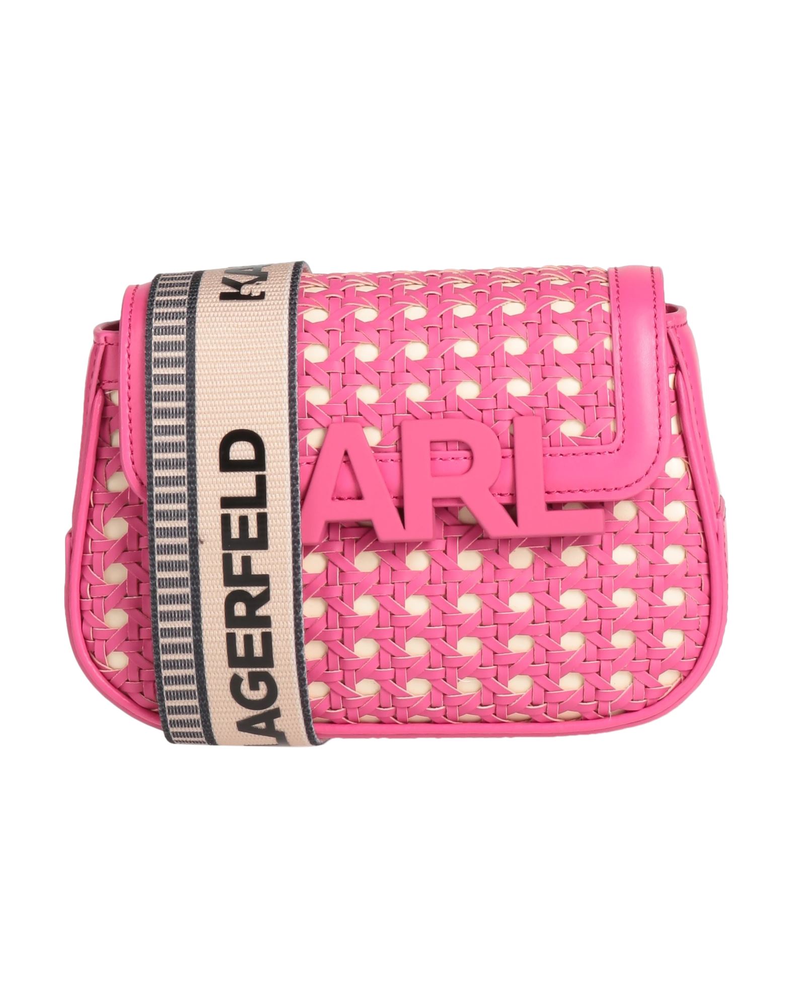 KARL LAGERFELD Umhängetasche Damen Fuchsia von KARL LAGERFELD