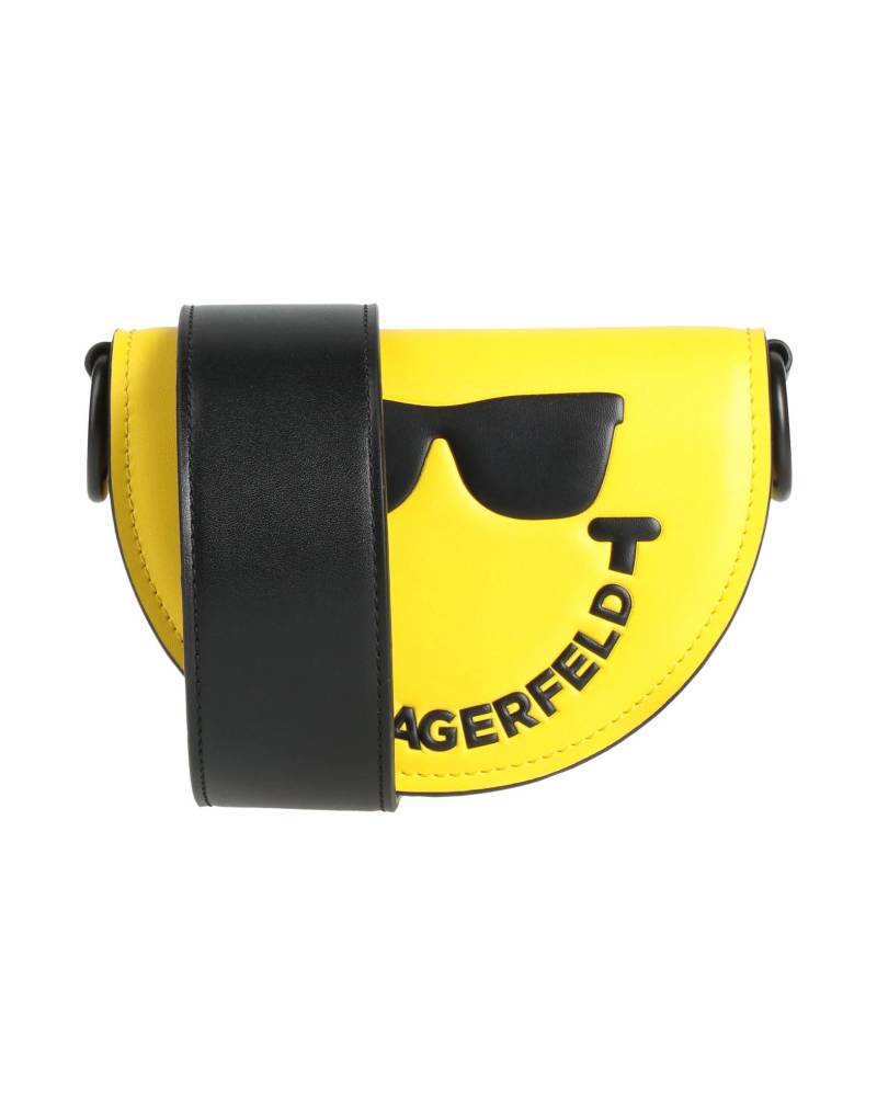 KARL LAGERFELD Umhängetasche Damen Gelb von KARL LAGERFELD
