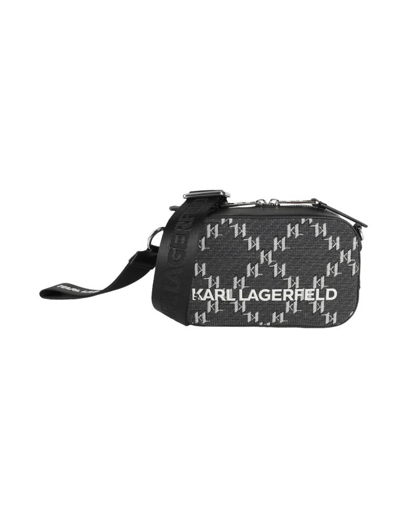 KARL LAGERFELD Umhängetasche Damen Braungrau von KARL LAGERFELD