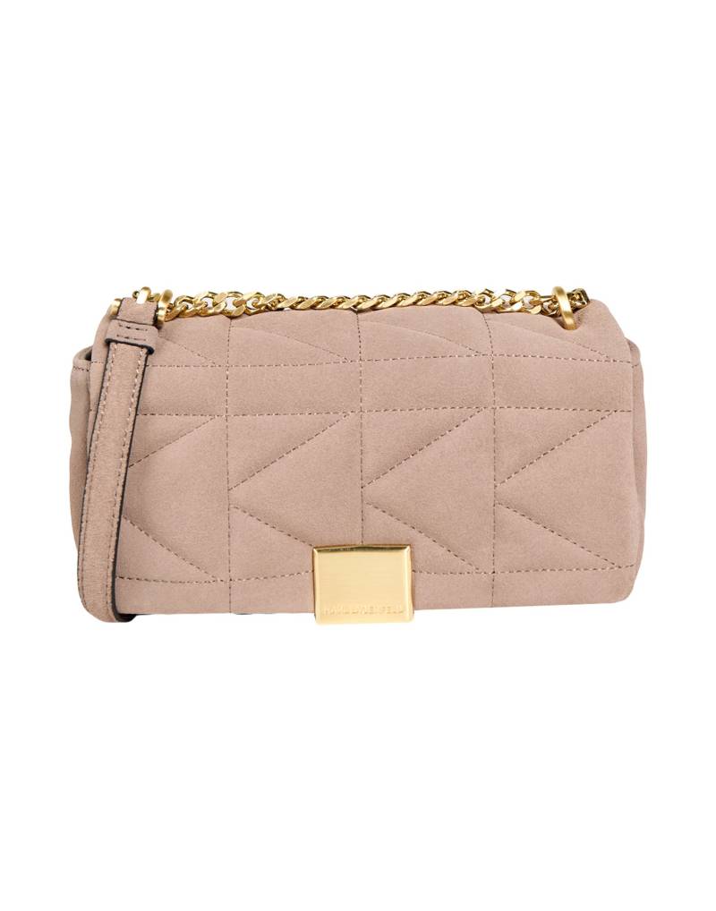 KARL LAGERFELD Umhängetasche Damen Maulwurfsgrau von KARL LAGERFELD