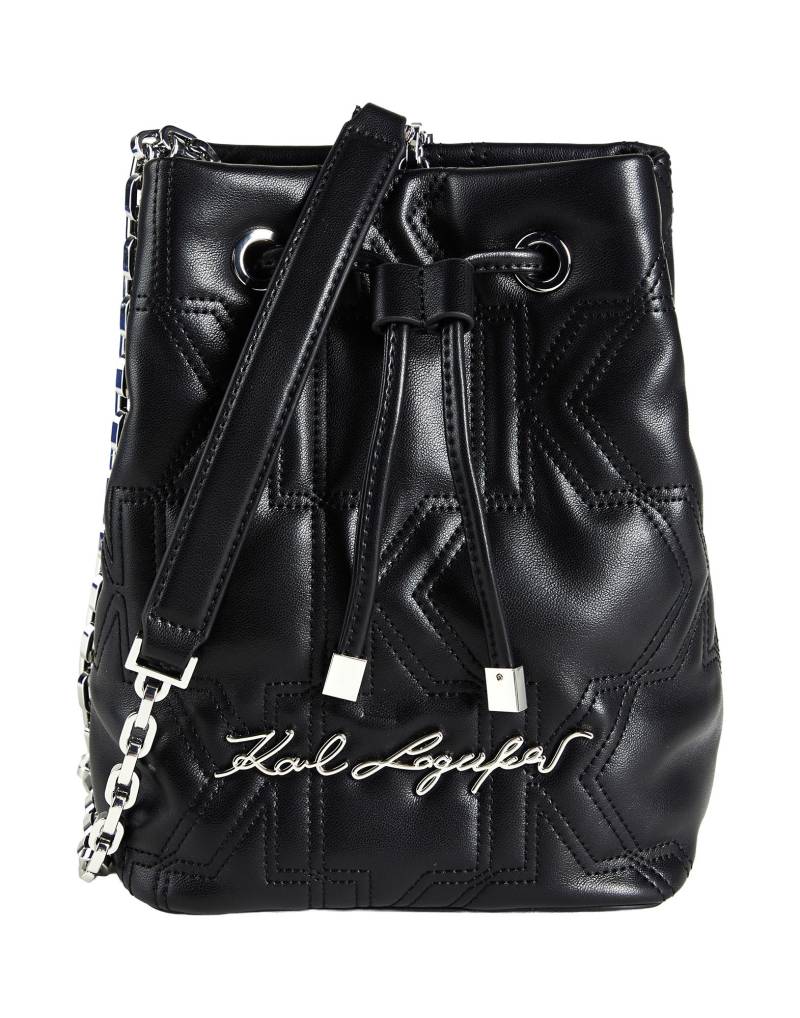 KARL LAGERFELD Umhängetasche Damen Schwarz von KARL LAGERFELD