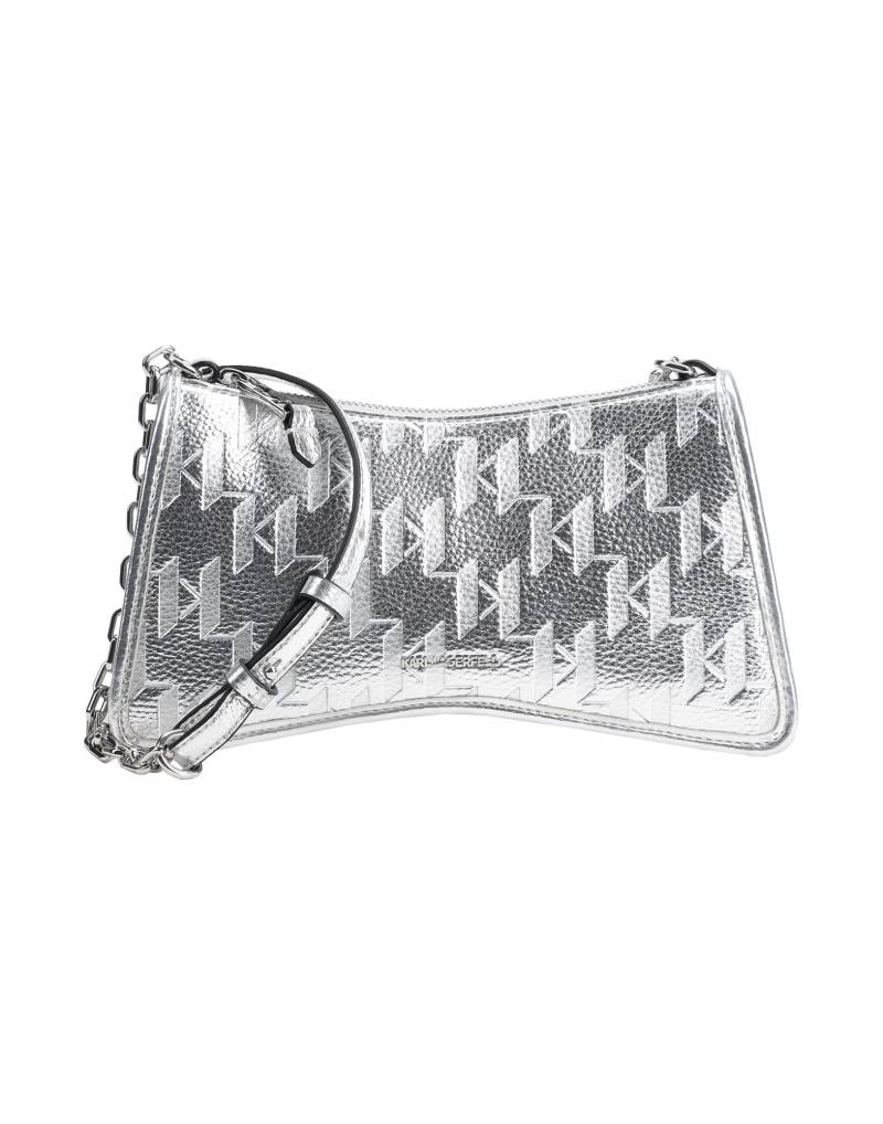 KARL LAGERFELD Umhängetasche Damen Silber von KARL LAGERFELD