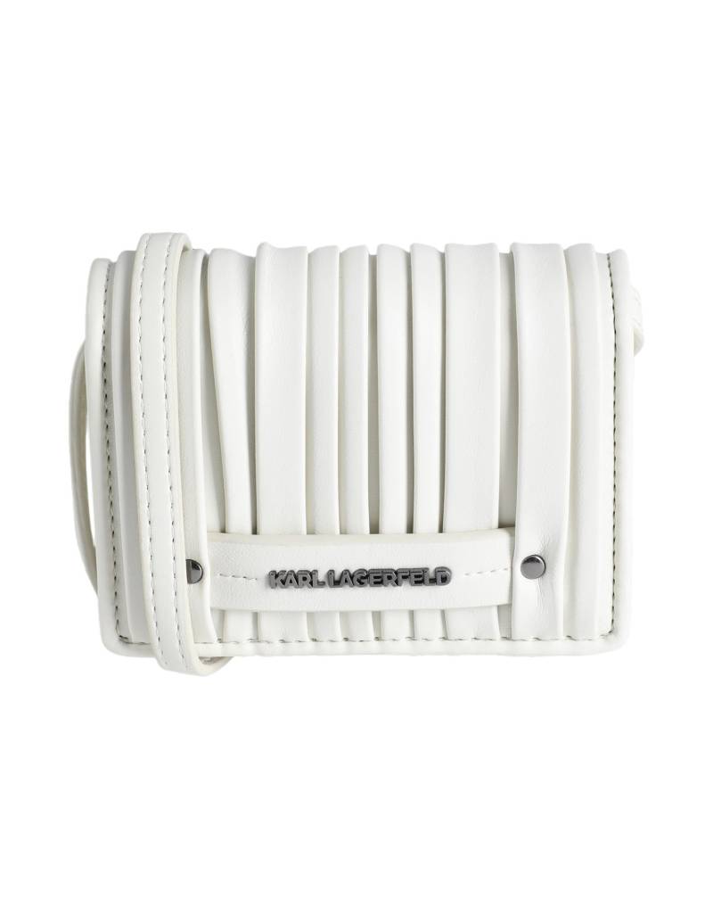 KARL LAGERFELD Umhängetasche Damen Weiß von KARL LAGERFELD