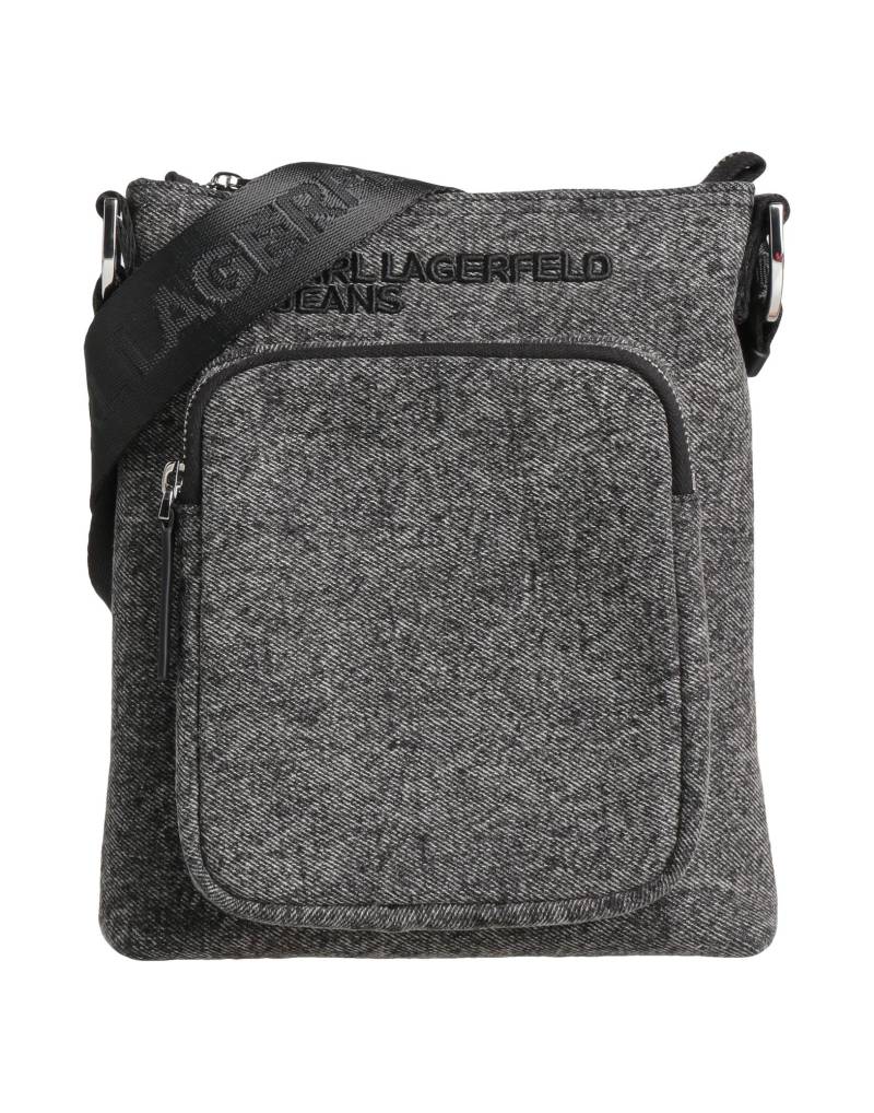KARL LAGERFELD Umhängetasche Herren Schwarz von KARL LAGERFELD