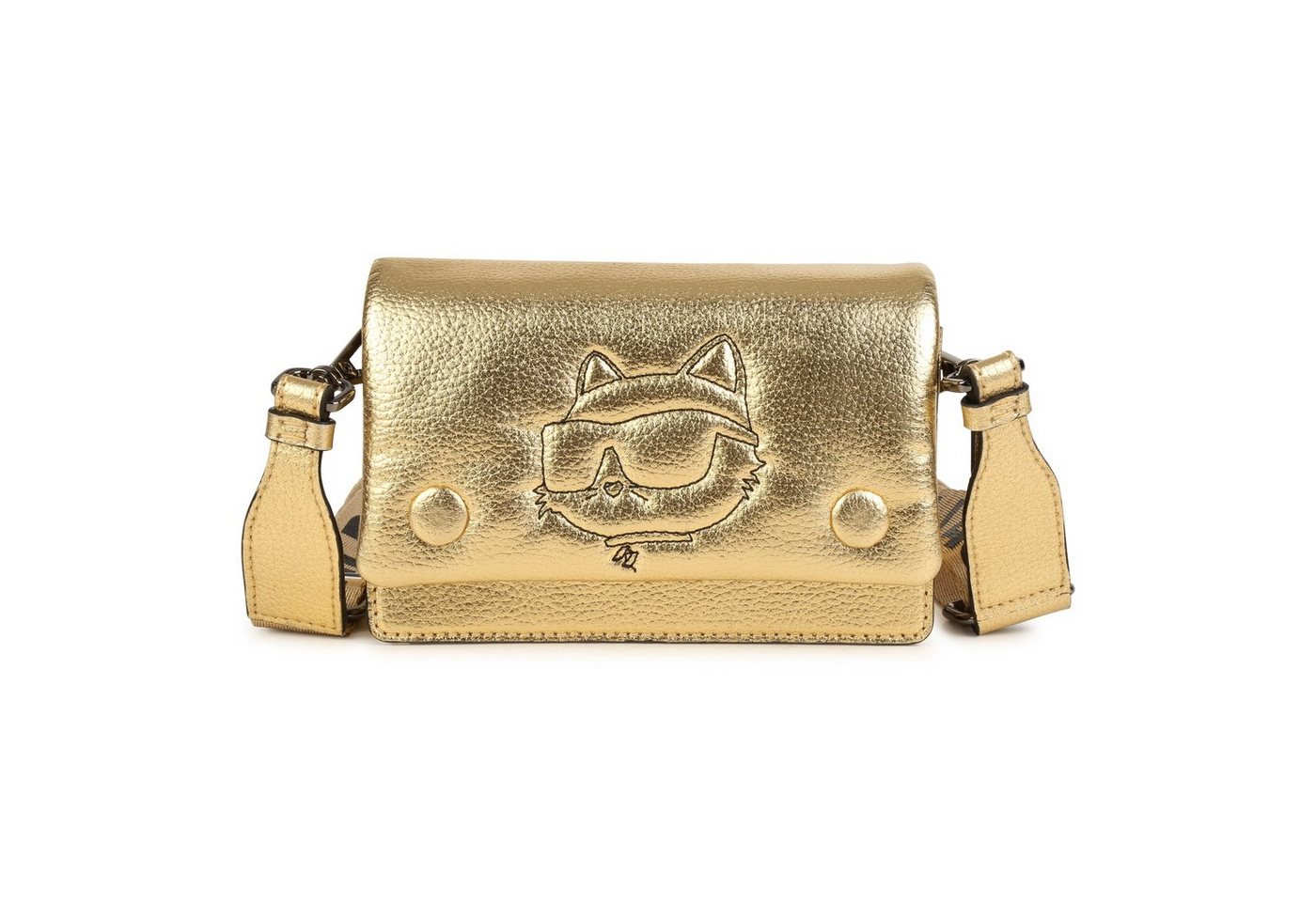 KARL LAGERFELD Umhängetasche KARL LAGERFELD KIDS Tasche gold von KARL LAGERFELD