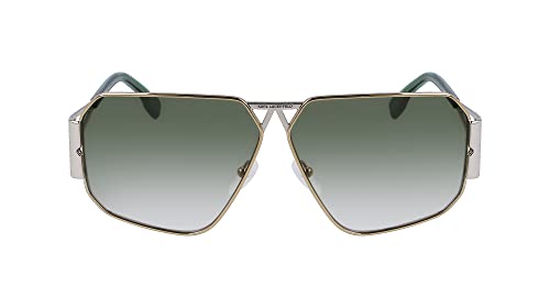 KARL LAGERFELD Unisex KL339S Sonnenbrille, Hellgoldfarben, Einheitsgröße von KARL LAGERFELD