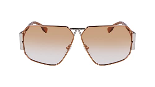 KARL LAGERFELD Unisex KL339S Sonnenbrille, Silbern Glänzend, Einheitsgröße von KARL LAGERFELD