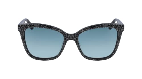 Karl Lagerfeld Unisex KL988S Sunglasses, 002 Black Glitter, Einheitsgröße von KARL LAGERFELD