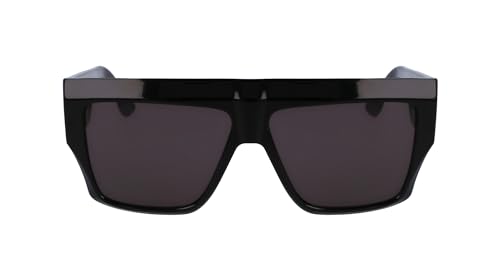 KARL LAGERFELD Unisex KLJ6148S Sunglasses, Shiny Black, 57 von KARL LAGERFELD