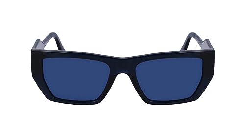 KARL LAGERFELD Unisex Kl6123s Sonnenbrille, Dunkelblau, Einheitsgröße von KARL LAGERFELD