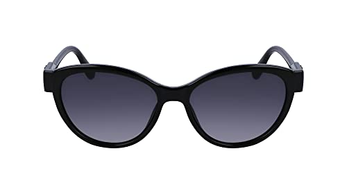 Karl Lagerfeld Women's KL6099S Sunglasses, Black, Einheitsgröße von KARL LAGERFELD