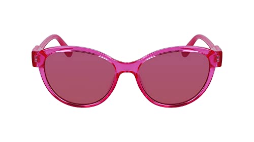 Karl Lagerfeld Women's KL6099S Sunglasses, Fuchsia, Einheitsgröße von KARL LAGERFELD