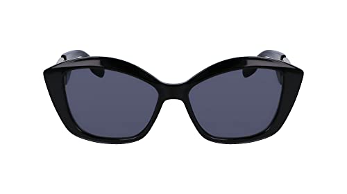 Karl Lagerfeld Women's KL6102S Sunglasses, Black, Einheitsgröße von KARL LAGERFELD