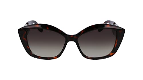 Karl Lagerfeld Women's KL6102S Sunglasses, Tortoise, Einheitsgröße von KARL LAGERFELD