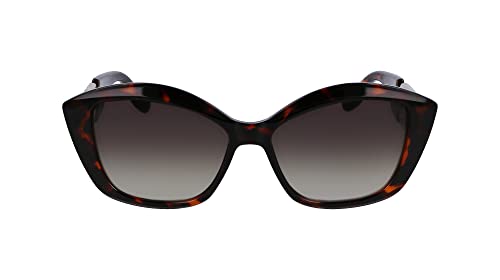 Karl Lagerfeld Women's KL6102S Sunglasses, Tortoise, Einheitsgröße von KARL LAGERFELD