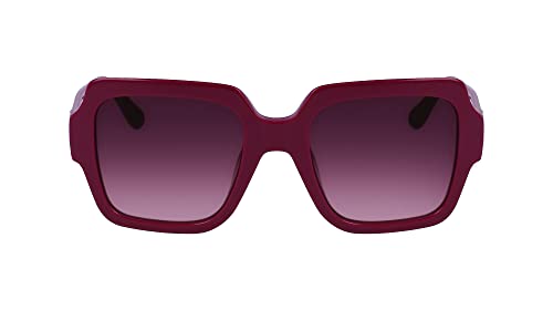 Karl Lagerfeld Women's KL6104SR Sunglasses, Plum, Einheitsgröße von KARL LAGERFELD