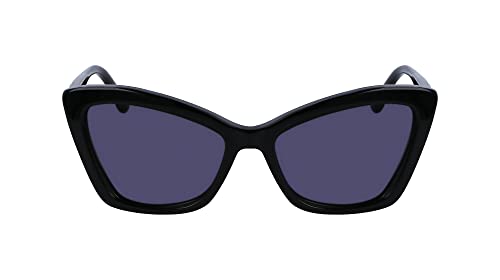 Karl Lagerfeld Women's KL6105S Sunglasses, Black, Einheitsgröße von KARL LAGERFELD