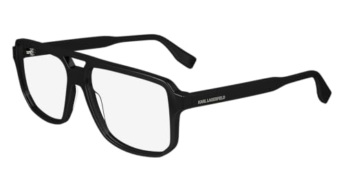 Karl Lagerfeld KL6156 001 Black Eyewear Man Acetato, Aviator, 58 Karl Lagerfeld KL6156 001 Black Eyewear Man Acetato, Aviator, 58 von KARL LAGERFELD