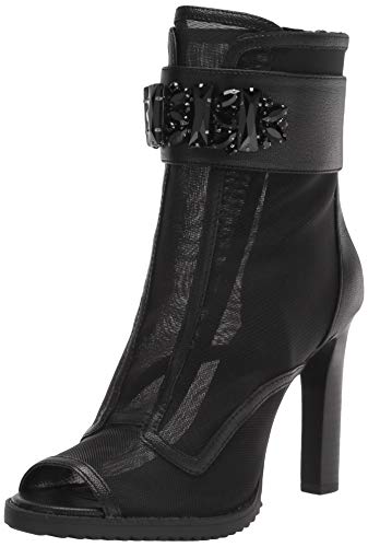 Karl Lagerfeld Paris Damen Blayze Stiefelette, Schwarz, 39 EU von KARL LAGERFELD