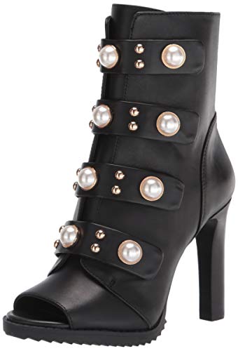 Karl Lagerfeld Paris Damen Brayden Mode-Stiefel, schwarz, 37 EU von KARL LAGERFELD