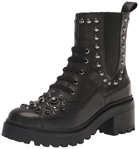 Karl Lagerfeld Paris Damen Breck-Schlupfstiefel Stiefelette, Schwarz, 35.5 EU von KARL LAGERFELD